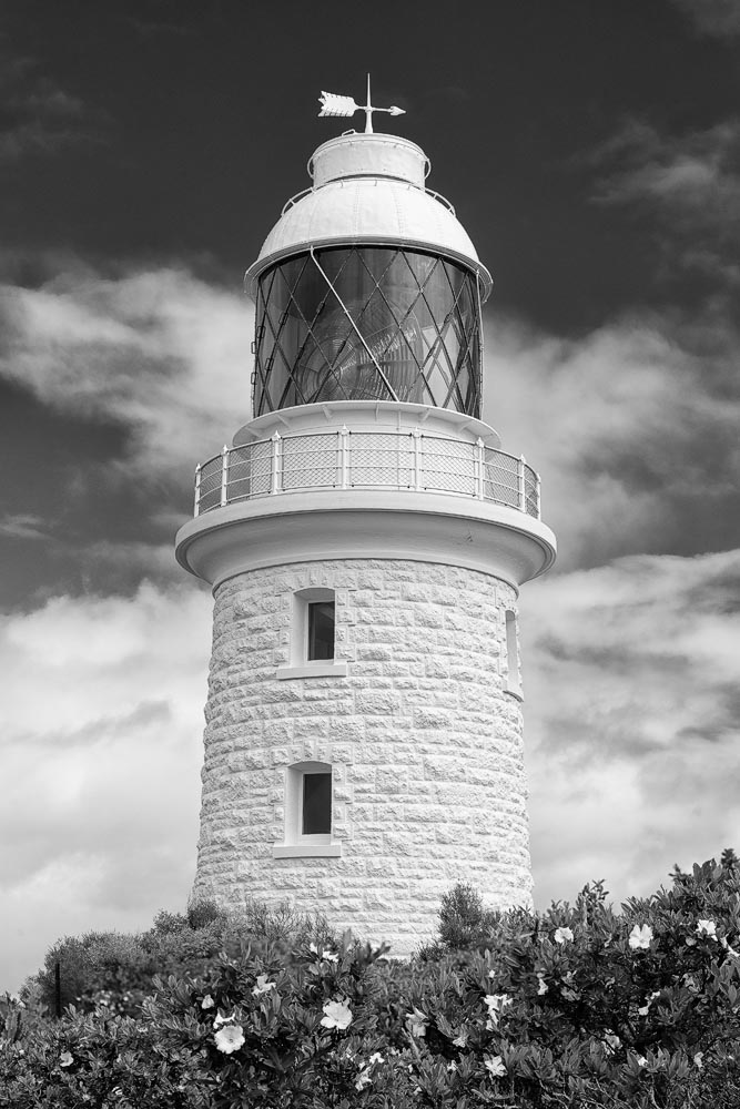 CAN27b-BW, Cape Naturaliste Lighthouse