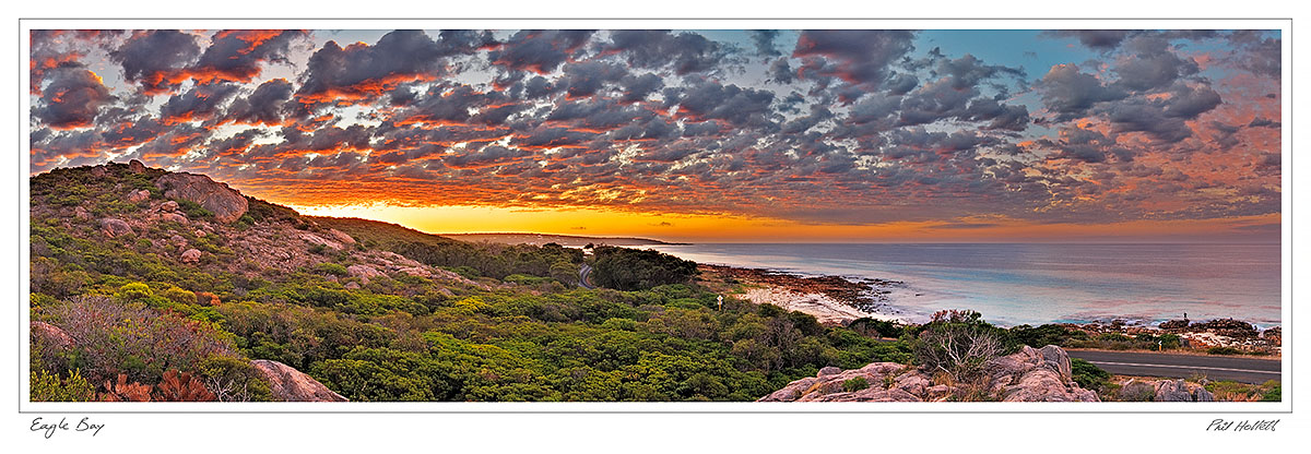 EAB04 - Eagle Bay Sunset, Cape Naturaliste, Panoframe
