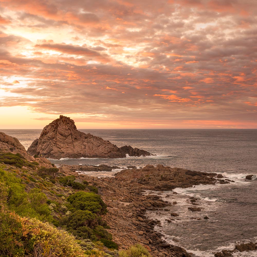 SUR28a - Sugarloaf Rock Sunset, Cape Naturaliste